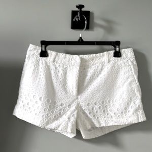 Michael Kors white eyelet shorts!
